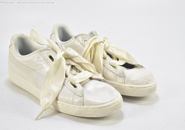 Puma Basket Damen Sportschuhe Sneaker EUR 40,5 Nr. 25-F 559-Schuh-Gebraucht-secondhand