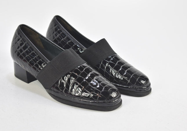 Semler Damen Halbschuhe Slipper Ballerinas UK 4,5 Nr. 24-F 200-Schuh-Gebraucht-secondhand