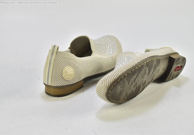 Rieker  Damen Halbschuhe Slipper Ballerinas  EUR 39 Nr. 25-L 1356