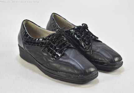 Waldläufer Damen Halbschuhe Freizeitschuhe UK 7,5 Nr. 25-F 1255-Schuh-Gebraucht-secondhand