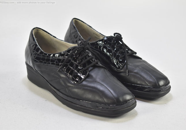 Waldläufer Damen Halbschuhe Freizeitschuhe UK 7,5 Nr. 25-F 1255-Schuh-Gebraucht-secondhand