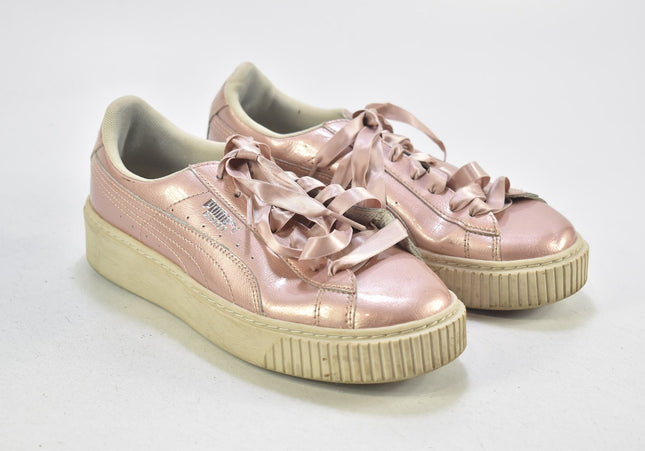 Puma Basket Damen Sportschuhe Sneaker EUR 38 Nr. 24-N 1415-Schuh-Gebraucht-secondhand
