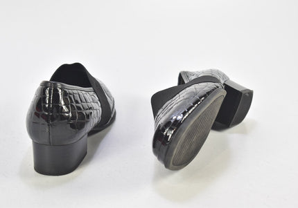 Semler Damen Halbschuhe Slipper Ballerinas UK 4,5 Nr. 24-F 200-Schuh-Gebraucht-secondhand