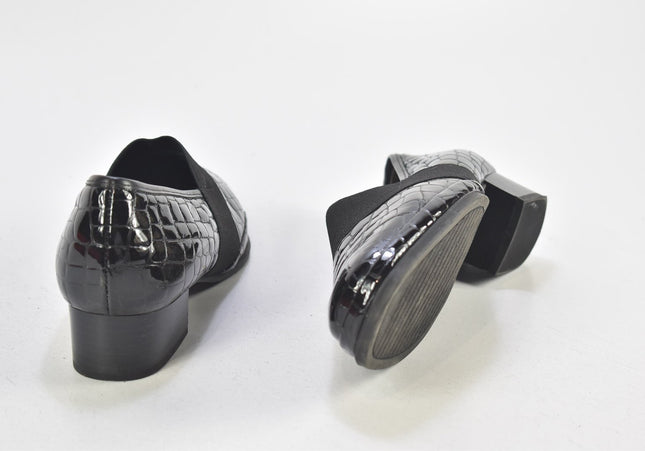 Semler Damen Halbschuhe Slipper Ballerinas UK 4,5 Nr. 24-F 200-Schuh-Gebraucht-secondhand