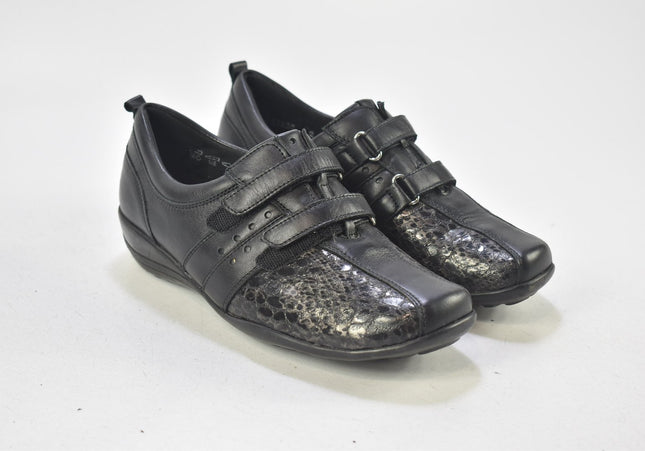 Waldläufer  Damen Halbschuhe Freizeitschuhe  UK 4,5 Nr. 24-U 1382