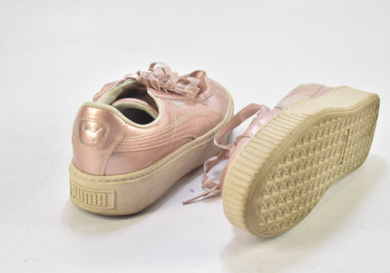 Puma Basket Damen Sportschuhe Sneaker EUR 38 Nr. 24-N 1415-Schuh-Gebraucht-secondhand