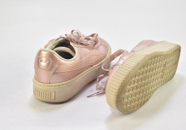 Puma Basket Damen Sportschuhe Sneaker EUR 38 Nr. 24-N 1415-Schuh-Gebraucht-secondhand