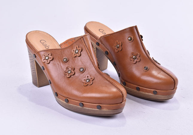 Gabor Damen Sandale Pantolette UK 4,5 Nr. 24-SD 923-Schuh-Gebraucht-secondhand