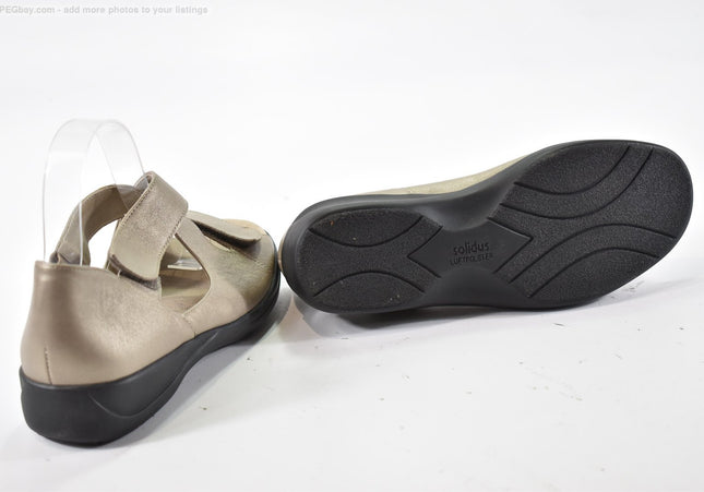 Solidus Damen Sandale Sandalette UK 5,5 Nr. 25-S 3560-SchuhGebraucht