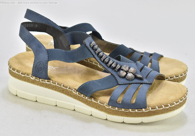 Rieker  Damen Sandale Pantolette  EUR 40 Nr. 26-S 1514