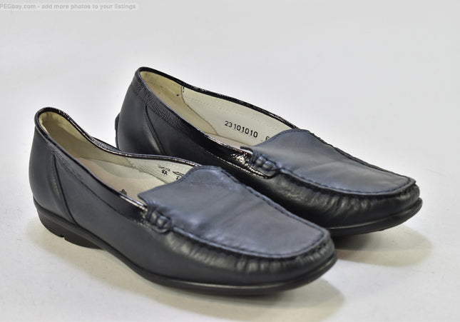 Waldläufer Damen Halbschuhe Slipper Ballerinas UK 5 Nr. 25-T 1169-gebrauchte Schuhe-Second hand-SchuhGebraucht