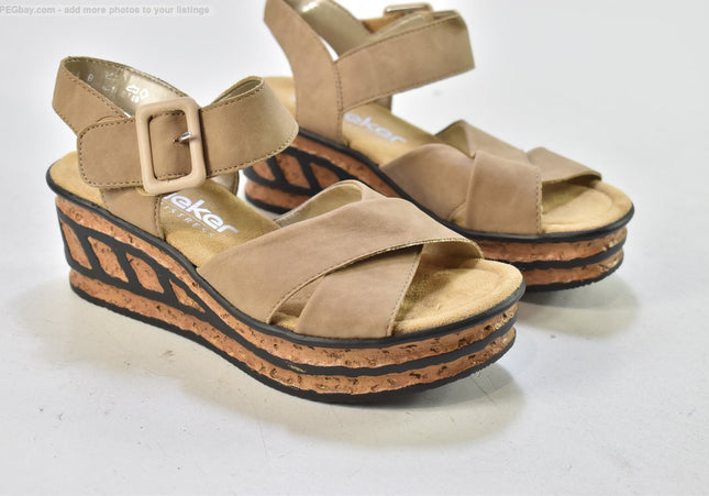 Rieker  Damen Sandale Sandalette  EUR 37 Nr. 26- S 4084