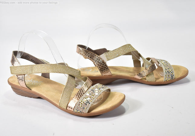 Rieker  Damen Sandale Sandalette  EUR 41 Nr. 26-S 1405