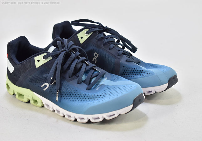 On Cloudflow Herren Sportschuhe Sneaker EUR 42 Nr. 25-V 441-gebrauchte schuhe-second hand-SchuhGebraucht