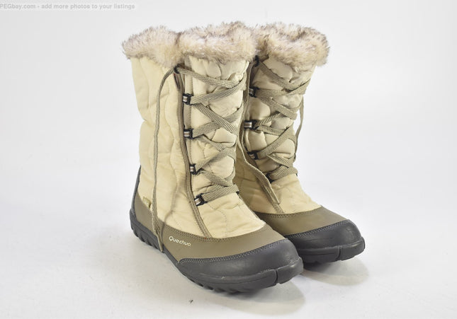 Quechua Damen Wanderschuhe Trekking EUR 38 Nr. 24-B 5137-Schuh-Gebraucht-secondhand
