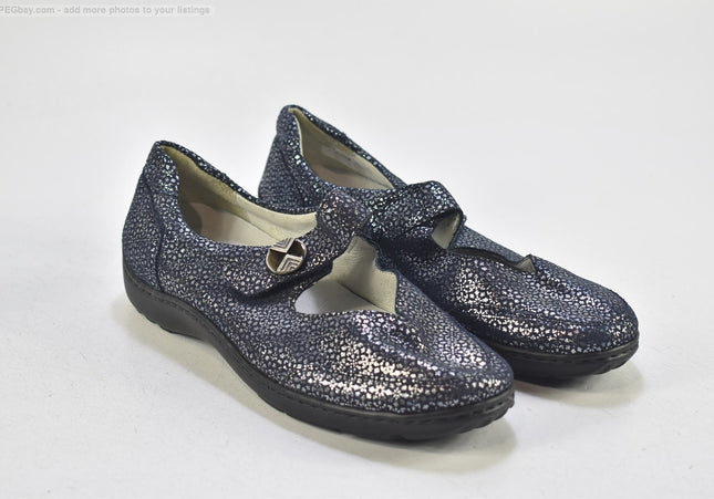 Waldläufer  Damen Halbschuhe Slipper Ballerinas  UK 4 Nr. 25-J 2188