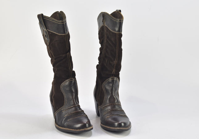 Camel Active Damen Stiefel Stiefelette Boots UK 4,5 Nr. 24-B 3343-Schuh-Gebraucht-secondhand