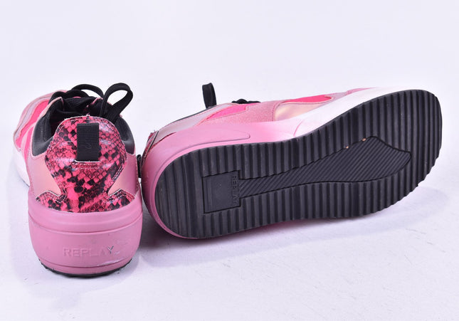 Replay Damen Halbschuhe Freizeitschuhe EUR 38 Nr. 24-A 16-Schuh-Gebraucht-secondhand