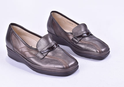 Waldläufer Damen Halbschuhe Slipper Ballerinas UK 5,5 Nr. 23-Y 222-Schuh-Gebraucht-secondhand