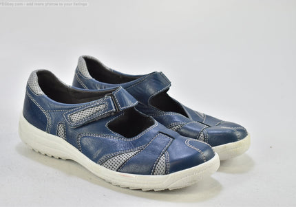 Ströber  Damen Halbschuhe Slipper Ballerinas  UK 7 Nr. 25-X 923
