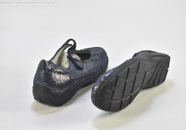 Waldläufer Damen Halbschuhe Slipper Ballerinas UK 4 Nr. 25-J 2188-Schuh-Gebraucht-secondhand