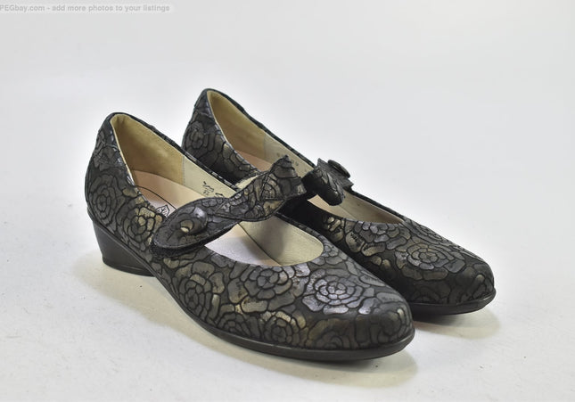 Waldläufer  Damen Pumps High Heels  UK 6 Nr. 26-T 424