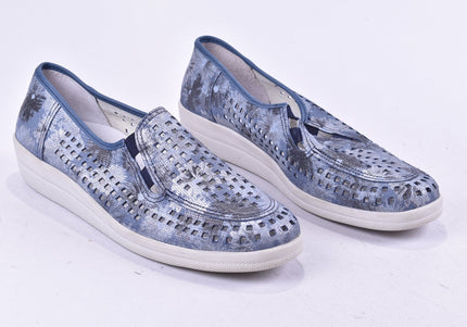 Scarbella Damen Halbschuhe Slipper Ballerinas EUR 43 Nr. 24-J 5138-Schuh-Gebraucht-secondhand