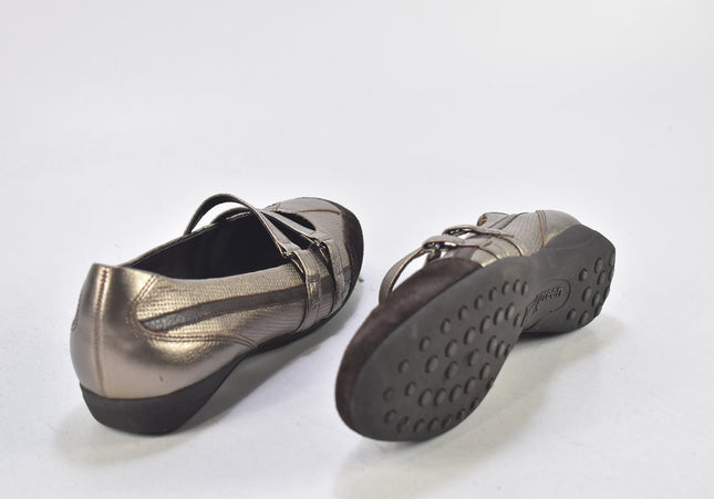 Paul Green Damen Halbschuhe Slipper Ballerinas UK 5,5 Nr. 24-X 552-Schuh-Gebraucht-secondhand