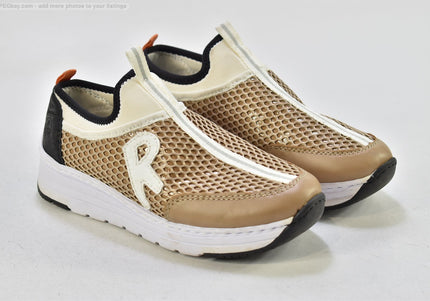 Rieker Damen Halbschuhe Slipper Ballerinas EUR 37 Nr. 25-T 1145-gebrauchte Schuhe-Second hand-SchuhGebraucht