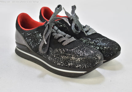 Hogan  Damen Halbschuhe Freizeitschuhe  SL 25,5cm Nr. 26-J 392