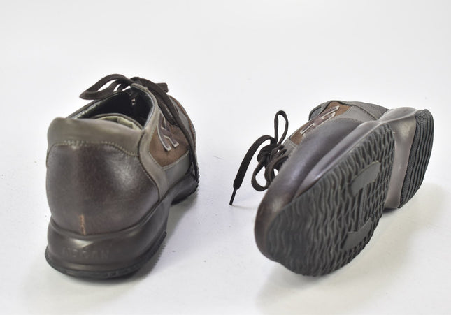 Hogan Herren Halbschuhe Freizeitschuhe UK 8,5 Nr. 24-A 4536-Schuh-Gebraucht-secondhand