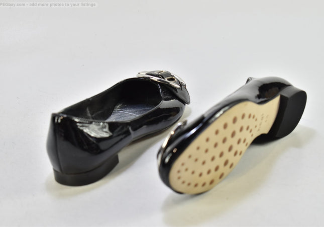 Högl Damen Halbschuhe Slipper Ballerinas UK 4,5 Nr. 25-T 1146-gebrauchte Schuhe-Second hand-SchuhGebraucht