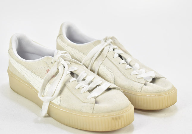 Puma Suede Damen Sportschuhe Sneaker EUR 41 Nr. 24-J 1864-Schuh-Gebraucht-secondhand