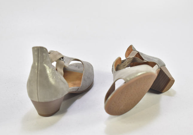 Gabor Damen Sandale Sandalette UK 4 Nr. 25-S 174-Schuh-Gebraucht-secondhand