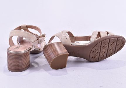 Geox Damen Sandale Sandalette EUR 36,5 Nr. 24-SD 1749-Schuh-Gebraucht-secondhand