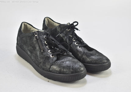 Waldläufer Damen Halbschuhe Freizeitschuhe UK 6,5 Nr. 25-F 261-Schuh-Gebraucht-secondhand