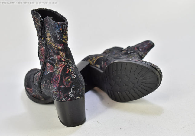 Ara Damen Stiefelette Boots UK 4,5 Nr. 25-B 105-SchuhGebraucht