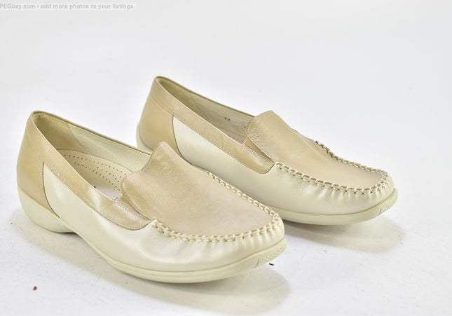 Waldläufer Damen Halbschuhe Slipper Ballerinas UK 7 Nr. 25-M 2996-Schuh-Gebraucht-secondhand