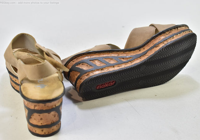 Rieker  Damen Sandale Sandalette  EUR 37 Nr. 26- S 4084