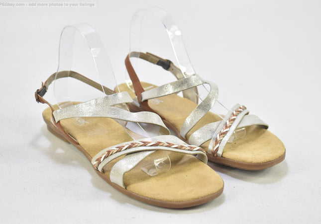 Rieker Damen Sandale Sandalette EUR 41 Nr. 25-S 530-Schuh-Gebraucht-secondhand