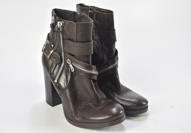 Bata Damen Stiefelette Boots US 8 Nr. 24-B 570-Schuh-Gebraucht-secondhand
