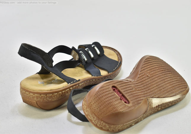 Rieker  Damen Sandale Sandalette  EUR 40 Nr. 26-S 3897