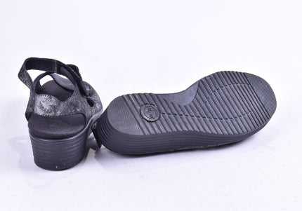 Solidus Damen Sandale Sandalette UK 4 Nr. 24-SD 2180-Schuh-Gebraucht-secondhand