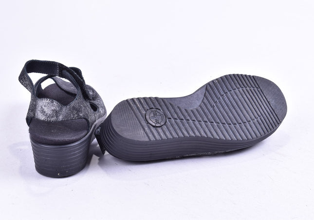 Solidus Damen Sandale Sandalette UK 4 Nr. 24-SD 2180-Schuh-Gebraucht-secondhand