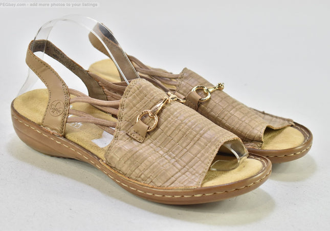Rieker  Damen Sandale Sandalette  EUR 37 Nr. 25-S 4264