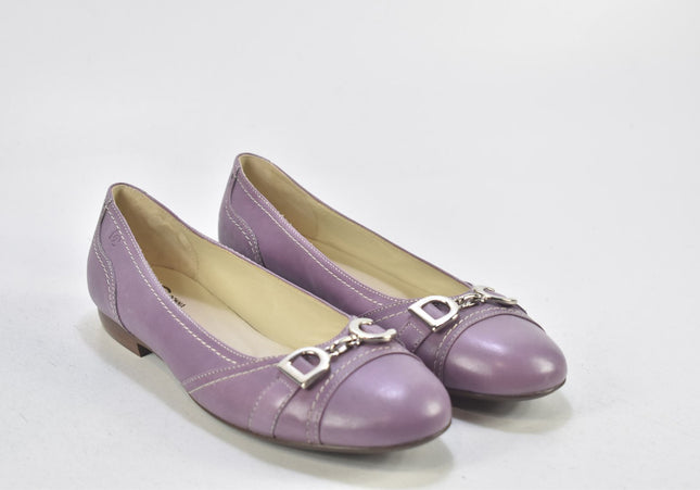 Donna Carolina Damen Halbschuhe Slipper Ballerinas EUR 38,5 Nr.24-X 556-Schuh-Gebraucht-secondhand