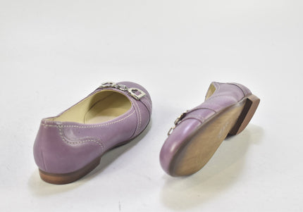 Donna Carolina Damen Halbschuhe Slipper Ballerinas EUR 38,5 Nr.24-X 556-Schuh-Gebraucht-secondhand