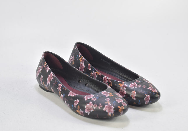 Crocs Damen Halbschuhe Slipper Ballerinas US 7 Nr. 24-X 557-Schuh-Gebraucht-secondhand