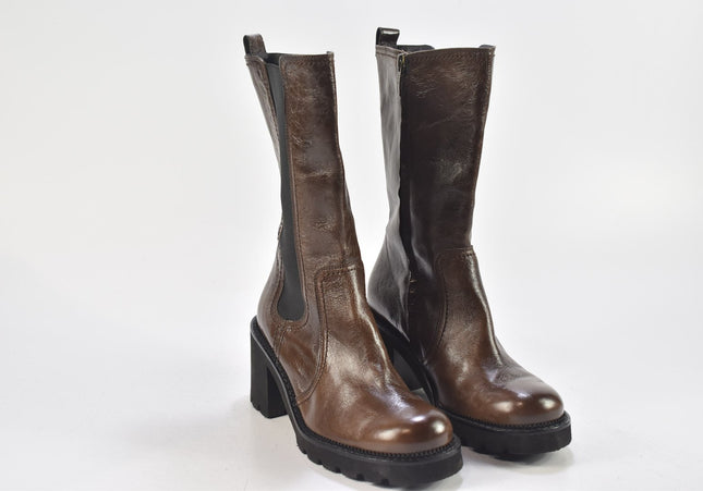 Paul Green Damen Stiefel Stiefelette Boots UK 5 Nr. 24-B 3155-Schuh-Gebraucht-secondhand