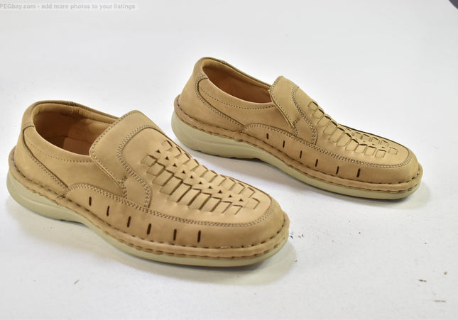 Gallus Herren Halbschuhe Slipper UK 7,5 Nr. 25-A 78-Schuh-Gebraucht-secondhand